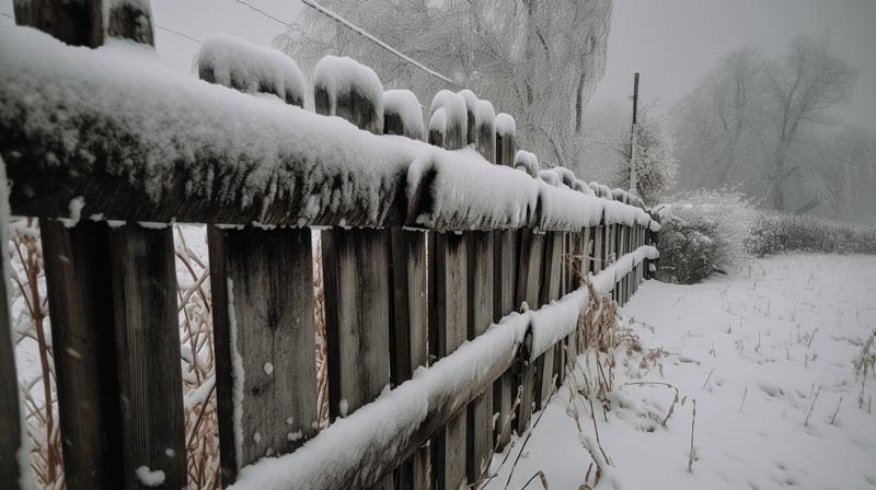 Choosing the Best Fence Materials for Snowy Northern Virginia Winters